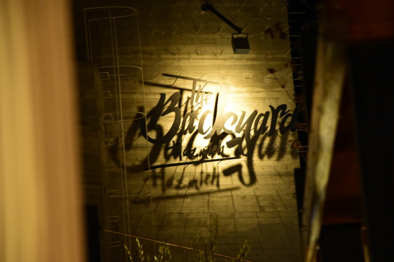 Kitchen Yard on Friday Night